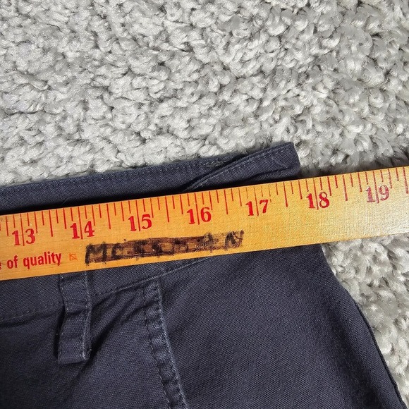 Flylow Ditch Pants Mens XL (35 x 32) Blue Canvas Chino HIking Outdoors - Picture 8 of 12